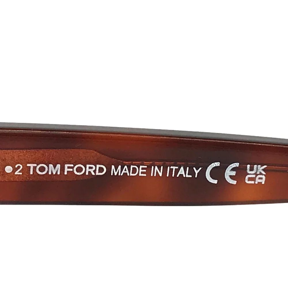 Tom Ford Sunglasses Kelly-02 TF611 53F Tortoise Frames w/ Brown Gradient Lenses